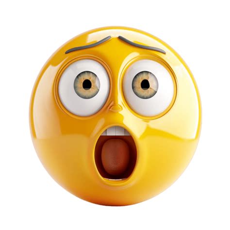 Surprised Emoji PNGs for Free Download