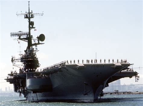 USS Coral Sea CVB CVA CV-43 Midway class Aircraft Carrier