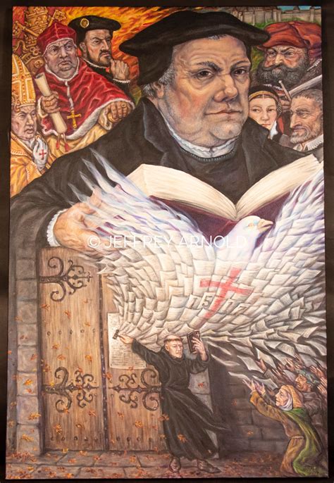 Painting Of Martin Luther