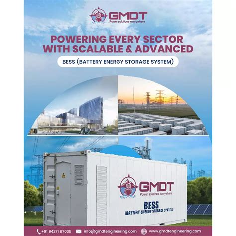 Energy Storage System For Industry In Dhoraji - GMDT Marine ...