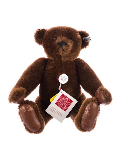 Steiff Original Teddy Bear Miniature Plush - Brown Kids Decor ...
