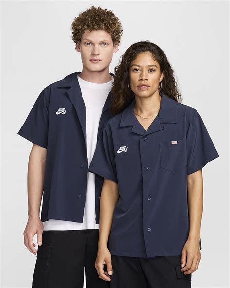 Nike SB USA Short-Sleeve Button-Down Skate Bowler. Nike IN