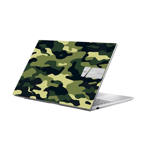 Forest Green Camo Asus Vivobook 15 X1504ZA Laptop Skin