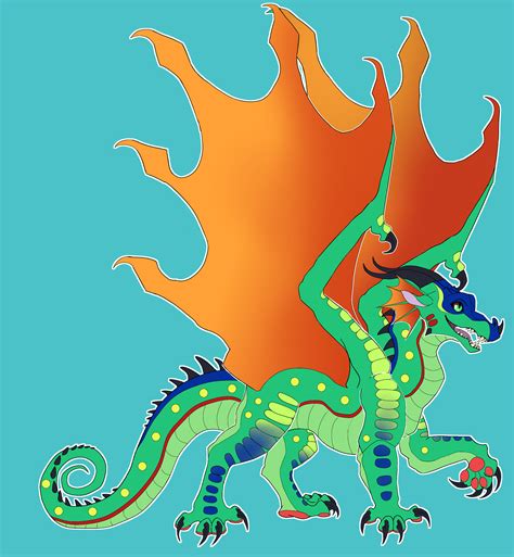 Wings of Fire Glory Design by Pantherheart18 on DeviantArt