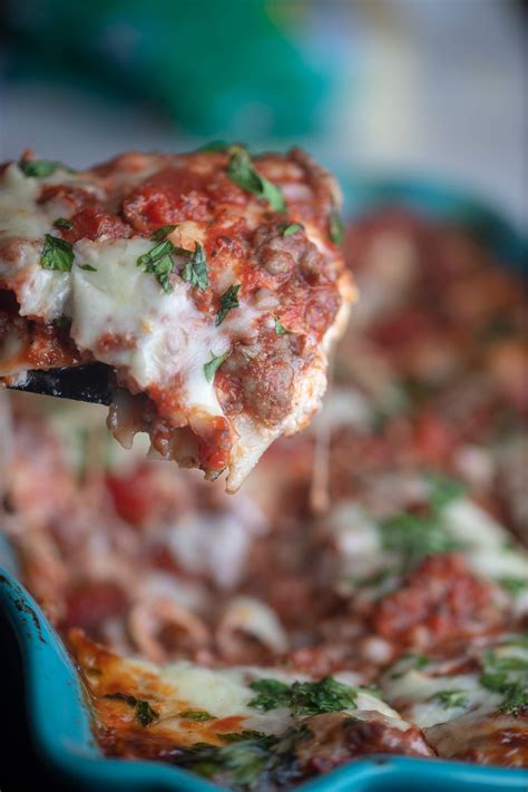 Easy Homemade Lasagna {with from-scratch sauce} | Call Me Betty