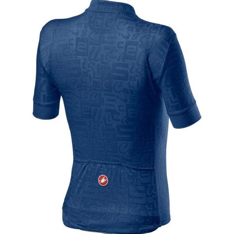 Buy Castelli Promessa Jacquard Womens Cycling Jersey (Agate Blue ...