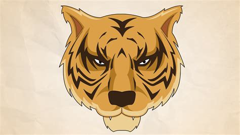 Image result for Tiger Drawing Easy