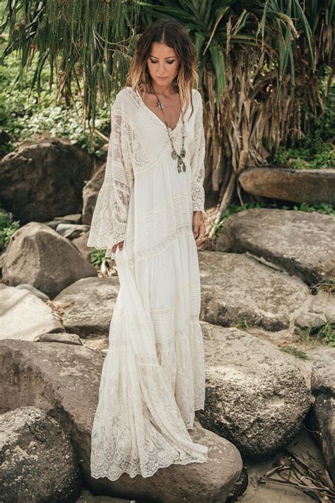 Boho Chic Dresses - women boho wedding dress