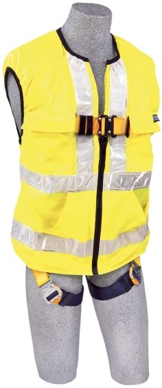 3M™ DBI-SALA® Delta Vest™ Hi-Vis Reflective Workvest Harness 1111586 ...