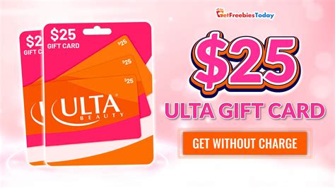 Ulta Printable Gift Certificate