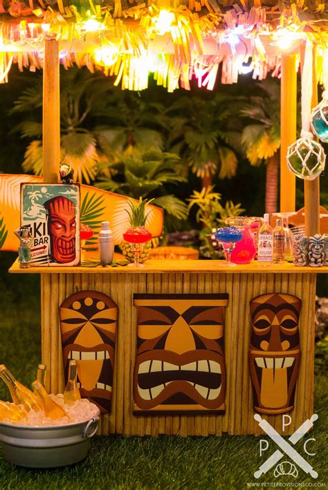 A Tropical Oasis and Tiki Bar | Tiki bar decor, Tiki bar, Tiki bars diy