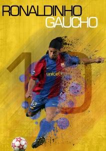 Ronaldinho Poster Paper Print - Sports, Pop Art posters in India - Buy ...