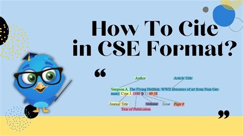 Image result for CSE Citation Example