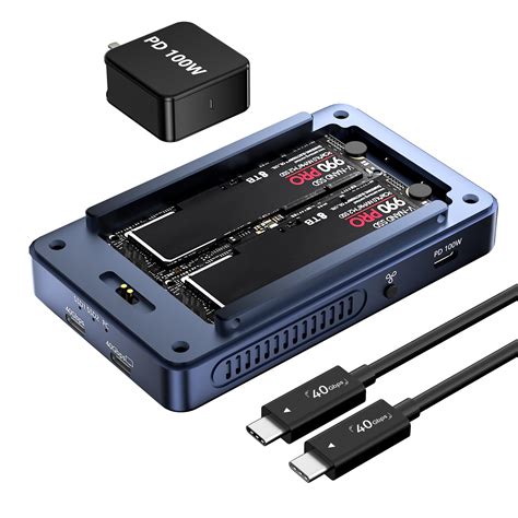 40gbps Dual Bay Software Raid M 2 Nvme Ssd Enclosure | Desertcart INDIA
