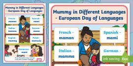 Different Types of Languages Fact File – Twinkl Resources