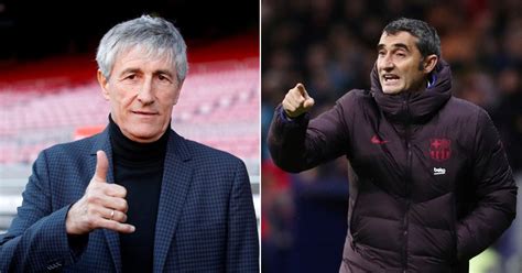 After A Recent Run Of Poor Form, Barcelona Sack Coach Ernesto Valverde ...