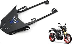 VermsBikers MT-15 Top Rack Heavy-Duty Luggage Carrier Back Rest Heavy ...