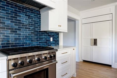 75+ Blue Backsplash Ideas ( Navy, Aqua, Royal or Coastal ) Blue Design