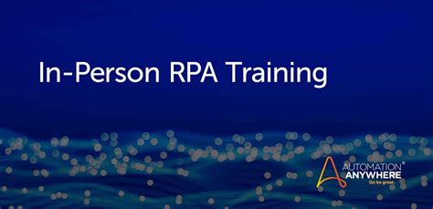 4 Instructor-Led RPA Courses at AAU | Automation Anywhere