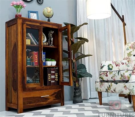 KD FURNITURES Wood Book Shelf for Home Library | Wooden Book Shelf ...