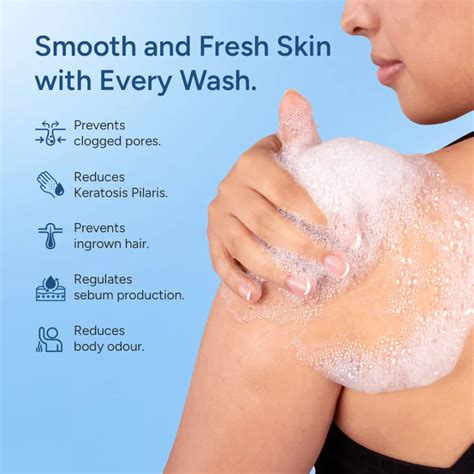 1% Salicylic Acid Body Wash | Removes Bacne I Treats Strawberry Skin I ...