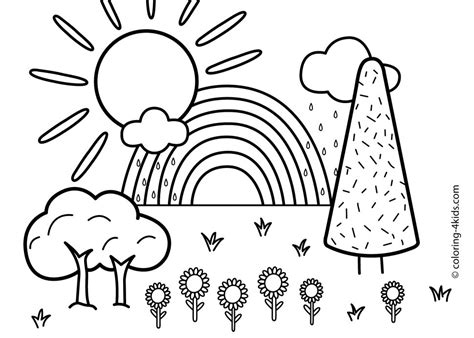 Nature Coloring Pages 的图像结果