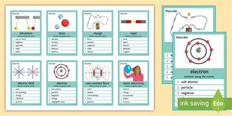 Static Electricity Can You Guess? Cards (teacher made)