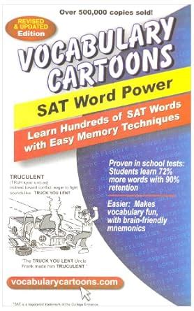 Vocabulary Cartoons: Sat Word Power : Amazon.in: Books