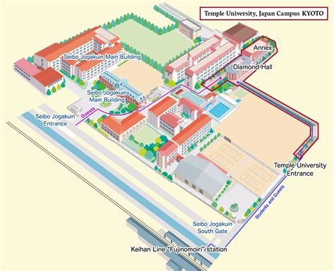 Temple University Map