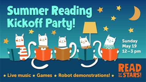 Read for the Stars! Summer Reading Kickoff Party, Champaign Public ...