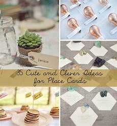 Wedding Seating Card Ideas by 35 And Clever Ideas For Place Cards Wedding Seating Card Ideas