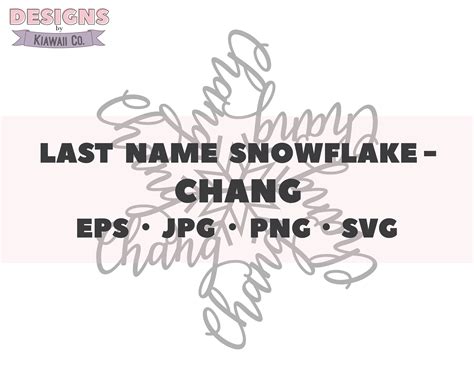 Hmong Design Hmong Last Name SVG Hmong SVG Snowflake SVG - Etsy