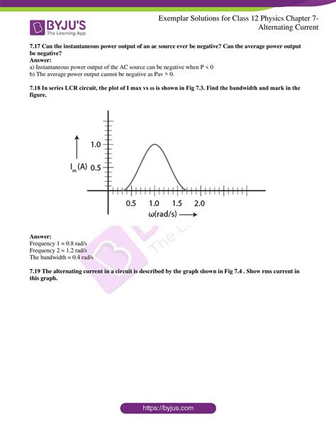 Image result for Class 12 Physics Chapter 7 Formulas