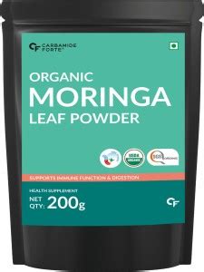 CARBAMIDE FORTE 100% Organic Moringa Powder - Oleifera Moringa Powder ...