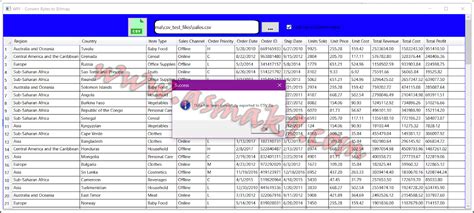 Image result for Save WPF DataGrid to CSV File