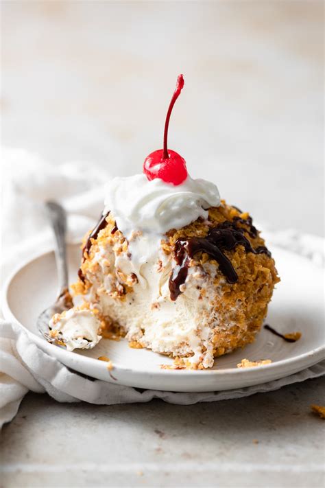 Fried Ice Cream (No Deep Frying!) - Cooking Classy