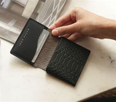 Buy Men's Leather Bill Fold Wallet Online | Bifold Wallet – Nappa Dori