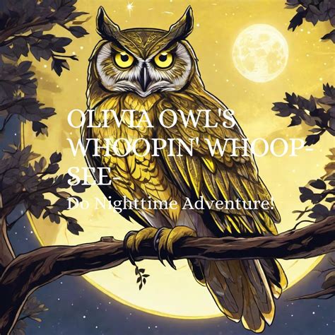 Olivia Owl's Whoopin' Whoop-See-Do Nighttime Adventure! eBook : mahil ...