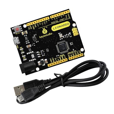 Keyestudio Leonardo R3 Development Board +1meter Micro USB Cable for A ...