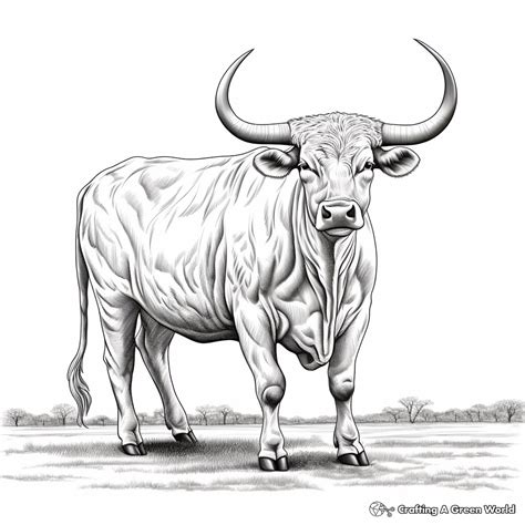 Texas Longhorns Coloring Pages