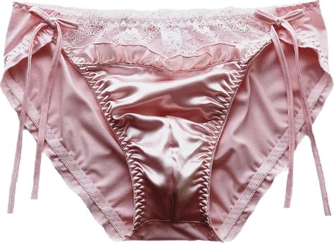 Erlemetes Women's Sexy Satin Panties Lace Silk Underwear India | Ubuy