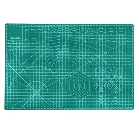 Probots A3 Self-Healing Cutting Mat 3mm Non-Slip Grid Pad 450 mm x 300 ...