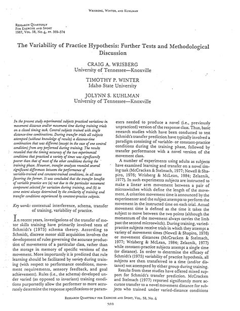 Image result for Practice Variability