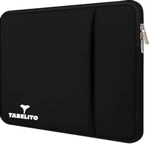 Tabelito Laptop Sleeve 14 inch Case, Water Repellent Polyester Neoprene ...