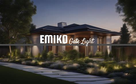 INVENTAA Emiko Gate Light for Home Gate Polycarbonate Waterproof ...