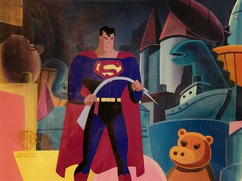 The Toyman Superman The Animated Series Original Production Cel