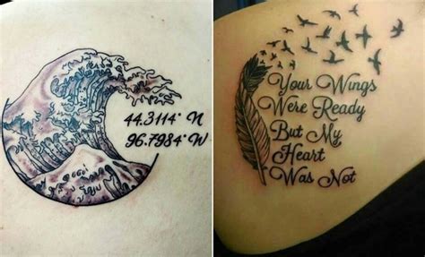meaningful tattoo ideas for lost loved ones