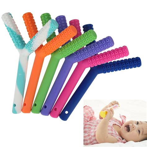 Hatiss Y-Shaped Chewy Teether for Babies with Textured India | Ubuy