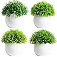 Buy Dekorly Greenery Artificial Mini Bonsai Plants Artificial Plants ...
