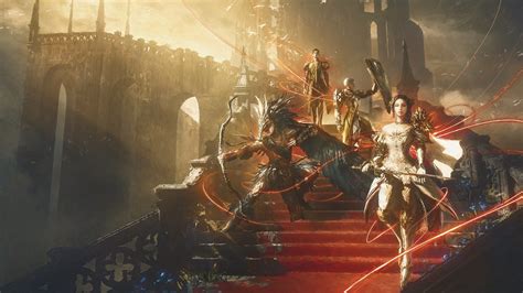 スクエニとプラチナゲームズによるオンライン専用アクションRPG『BABYLON’S FALL』の発売日が2022年3月3日に決定！